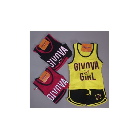 COMPLTO R/A CANOTTA COTONE GIVOVA