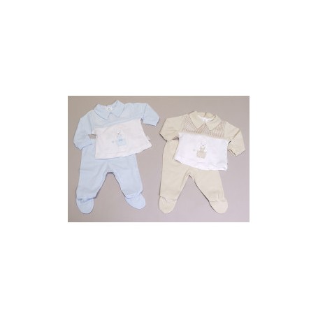 COMPLETO NEONATO COTONE LES JOLIES