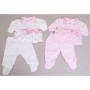 COMPLETO COTONE NEONATA MELANIE