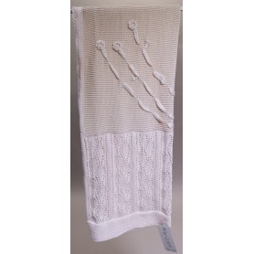 COPERTA CULLA NEONATA FILO PAPPA E LATTE