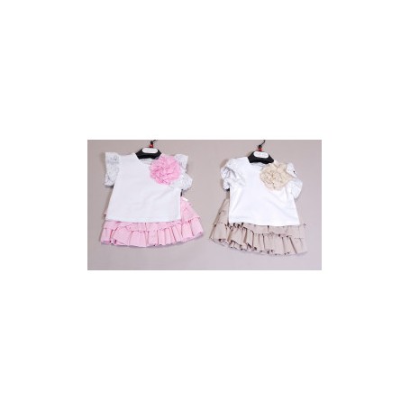 COMPLETO NEO GONNA T-SHIRT DOLCE CLARA