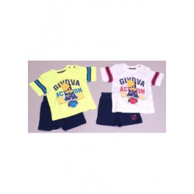COMPLETO ESTIVO M/M NEONATO GIVOVA