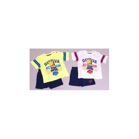 COMPLETO ESTIVO M/M NEONATO GIVOVA