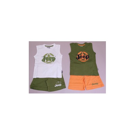 COMPLETO ESTIVO CANOTTA PANT. R/ZZO JEEP