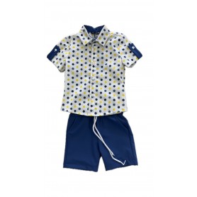 COMPLETO CAMICIA PANT. NEONATO K BOY 89
