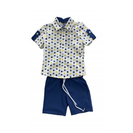 COMPLETO CAMICIA PANT. NEONATO K BOY 89