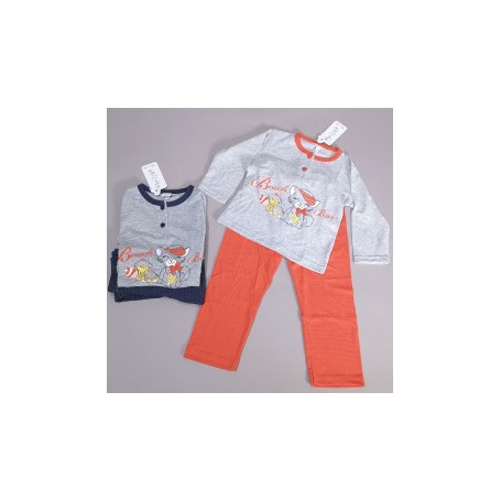 PIGIAMA BIMBA M\L PAPPA E LATTE