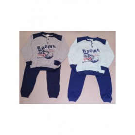 PIGIAMA BIMBO M\L MONDO BLU