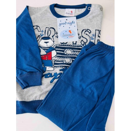 PIGIAMA COTONE NEONATO M\L MISTER GIÒ
