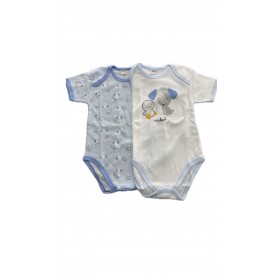 BODY NEONATO M\M 2PZ.COTONE NAZARENO