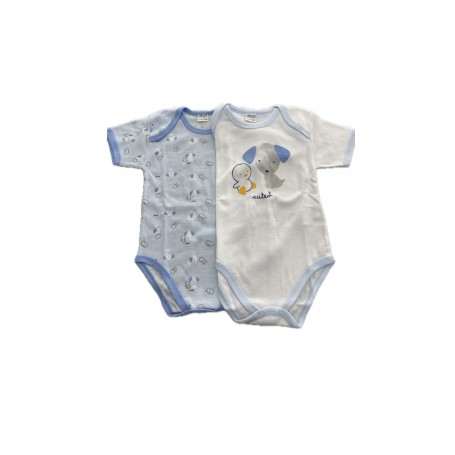 BODY NEONATO M\M 2PZ.COTONE NAZARENO