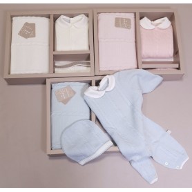 SET TUTINA-COPERTINA-CAPPELLO MISTO LANA