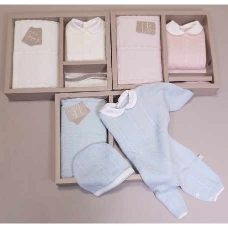 SET TUTINA-COPERTINA-CAPPELLO MISTO LANA