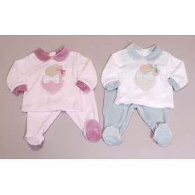COMPLETO CINIGLIA NEONATA LES JOLIES