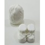 SET CAPPELLINO E SCARPINE MISTO  LANA