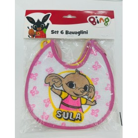 CONF.6 PZ BAVETTE IN SPUGNA E PVC DISNEY