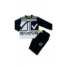 TUTA COTONE GIROCOLLO BABY GIVOVA