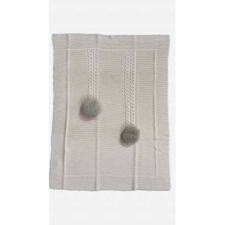 COPERTA MISTO LANA PAPPA E LATTE