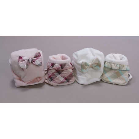 SET CAP.+ BAVETTA CINIGLIA NEO. PASTELLO