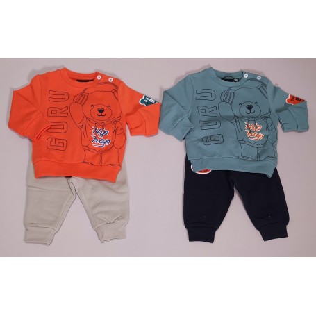 TUTA FELPATA NEONATO GURU