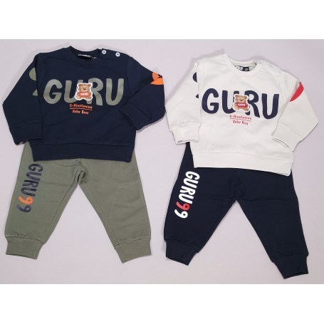 TUTA FELPATA NEONATO GURU