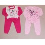 PIGIAMA M/L COTONE NEONATA MONDO BLU