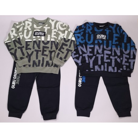 TUTA FELPATA RAGAZZO GURU