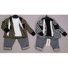 COMPLETO 3 PZ. NEONATO THE ROAD KING