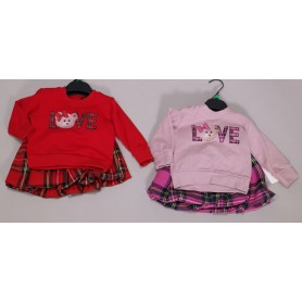 COMPLETO 2 PEZZI NEONATA FUN PARIS