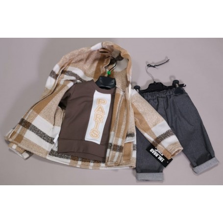 COMPLETO 3 PZ. NEONATO THE ROD KING