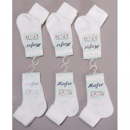 CALZINO CORTO COTONE NEONATA MAFER