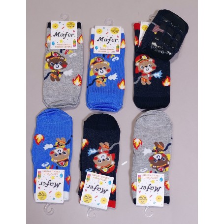 CALZINI ANTISCIVOLO BABY COTONE MAFER