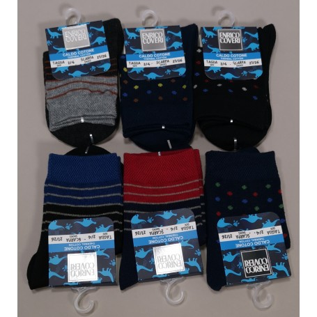CALZINI LUNGHI CALDO COTONE B/O COVERI