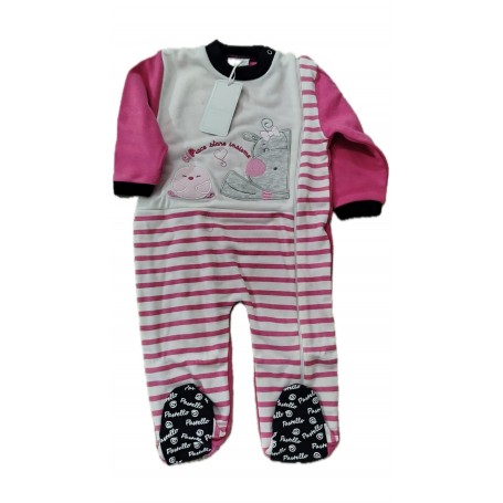 PIGIAMONE NEONATA PASTELLO