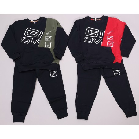 TUTA FELPATA BAMBINO GIVOVA