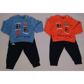 TUTA FELPATA NEONATO POLO CLUB