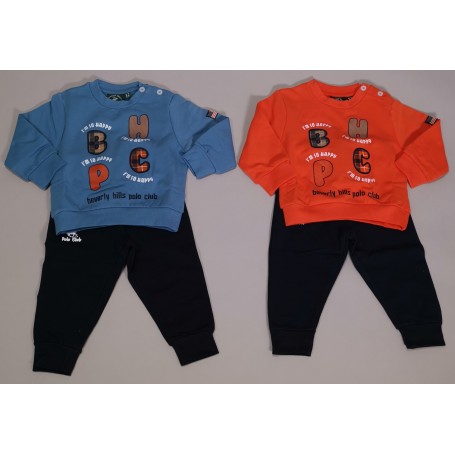 TUTA FELPATA NEONATO POLO CLUB
