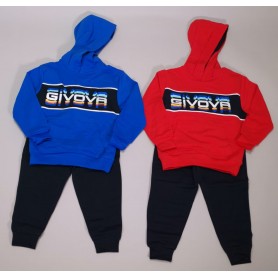 TUTA FELPATA BAMBINO GIVOVA