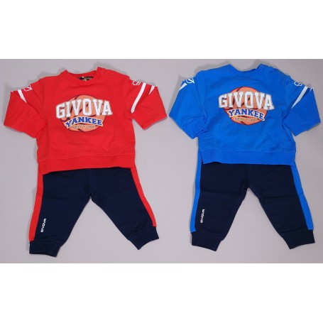 TUTA FELPATA NEONATO GIVOVA