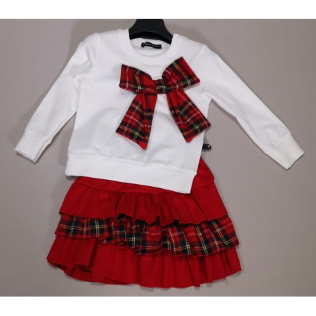 COMPLETO GONNA BAMBINA FUN PARIS