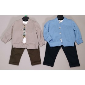 COMPLETO 3PZ. NEONATO THE ROAD KING