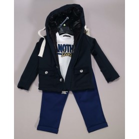 COMPLETO 3 PZ. BAMBINO THE ROAD KING