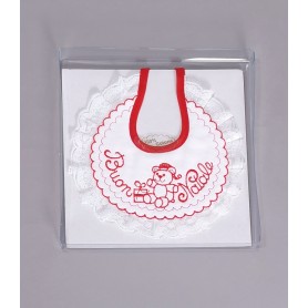 BAVETTA NATALIZIA IN COTONE NANCY BABY