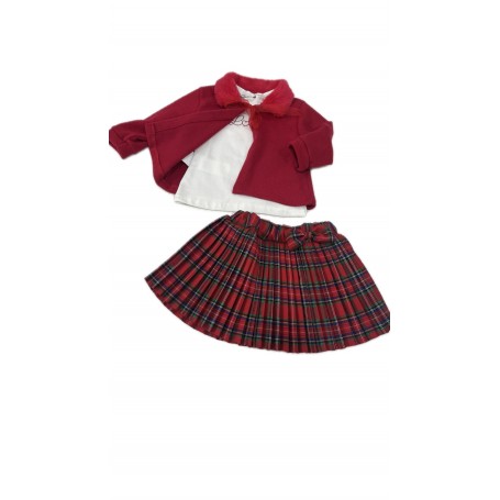 COMPLETO 3 PZ. NEONATA DOLCE LUNA