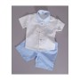 COMPLETO M/M COTONE NEONATO BIRILLINI